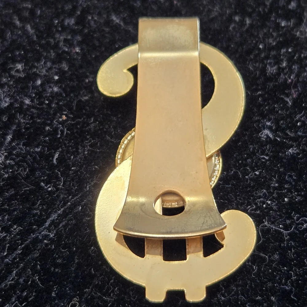 Radio City‎ Music Hall Vintage Gold Tone Money Clip